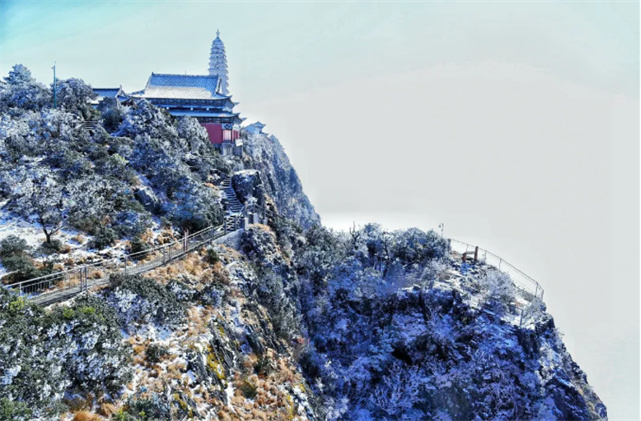 冬季在大理，看美麗的冰雪世界